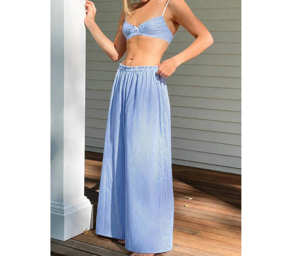 NEW ONLY HEARTS margot parlor pants in french blue